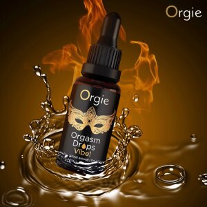 Gel tăng khoái cảm làm ấm nóng âm đạo nếm được Orgie Orgasm Drop Vibe 15ml HS113