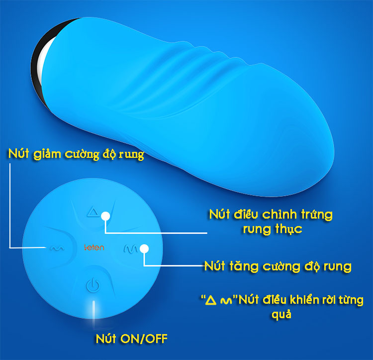 Trứng rung Leten đôi