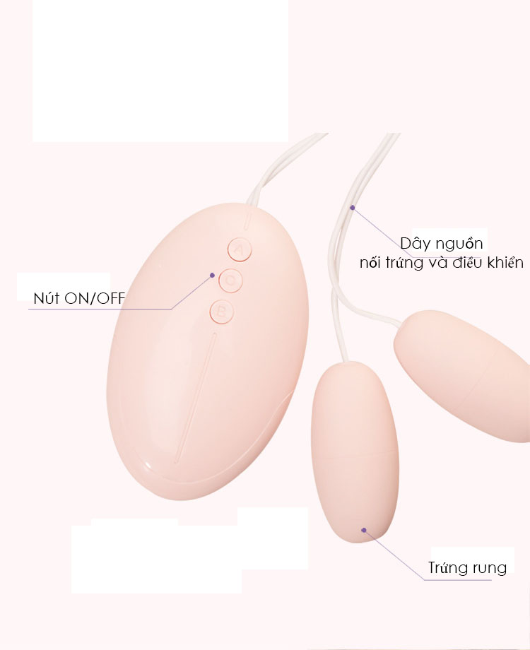 Trứng rung đôi Durex Play Dual-Head Vibrating No.11 chính hãng