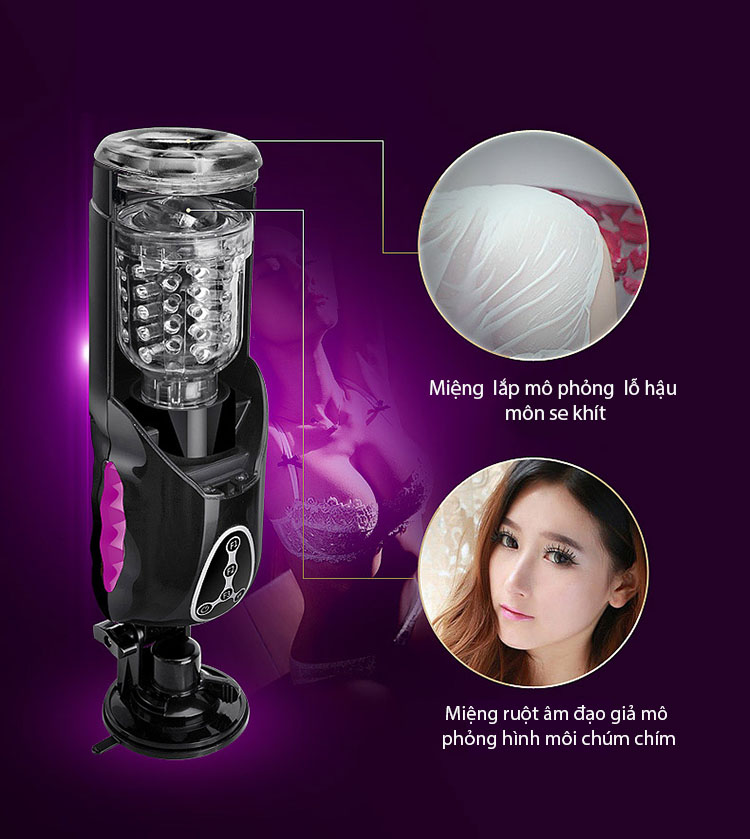 máy thủ dâm tự động Telescopic Sweetheart II