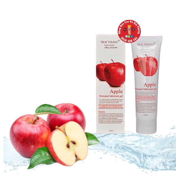 Gel bôi trơn hương táo Silk Touch Apple 100ml G105