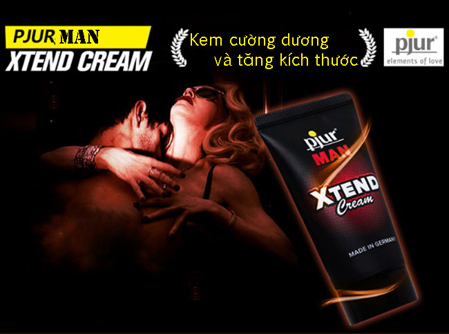 gel tăng kích thước dương vật pjur man xtend cream