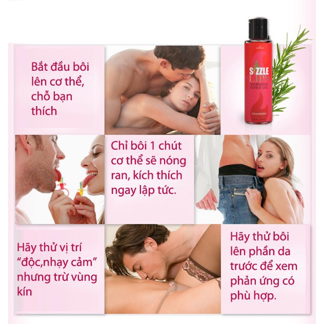 ầu mát xa toàn thân Sensuva Sizzle Lips