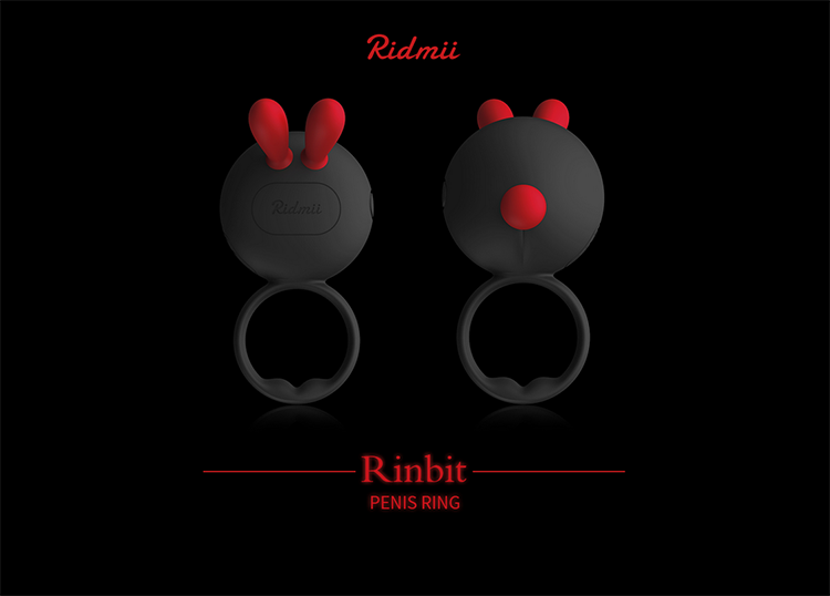 Vòng rung tình yêu Ridmii Rinbit thỏ đen