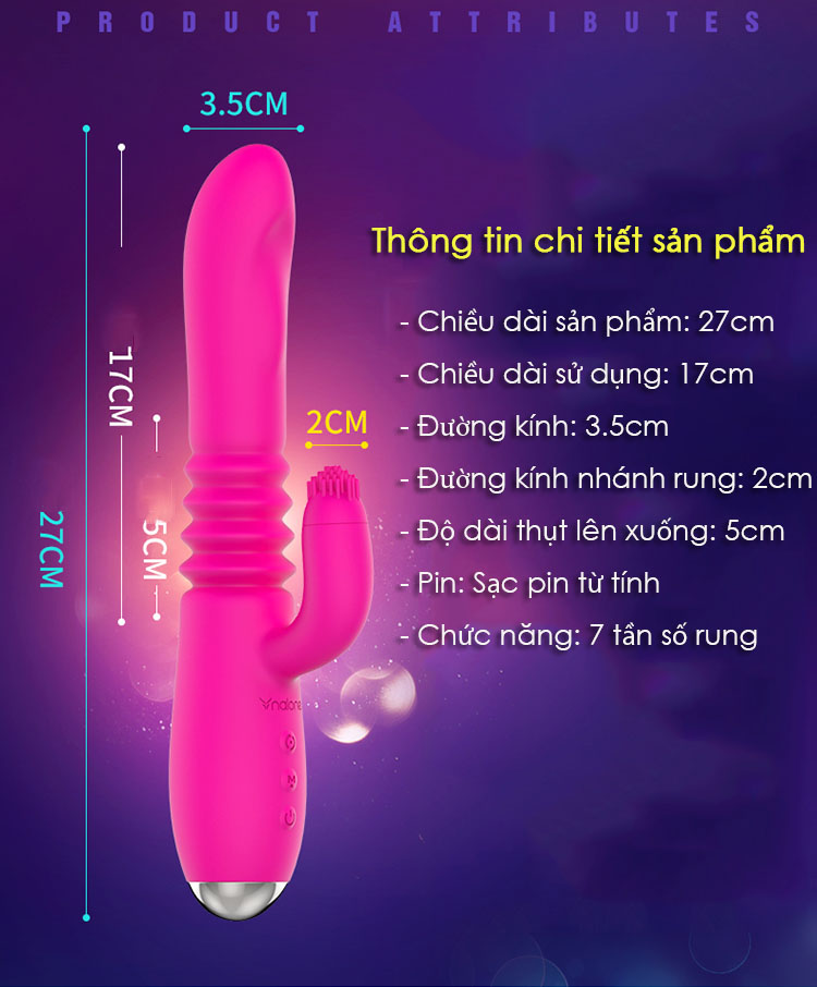 Dương vật giả rung xoay thụt sưởi ấm Nalone