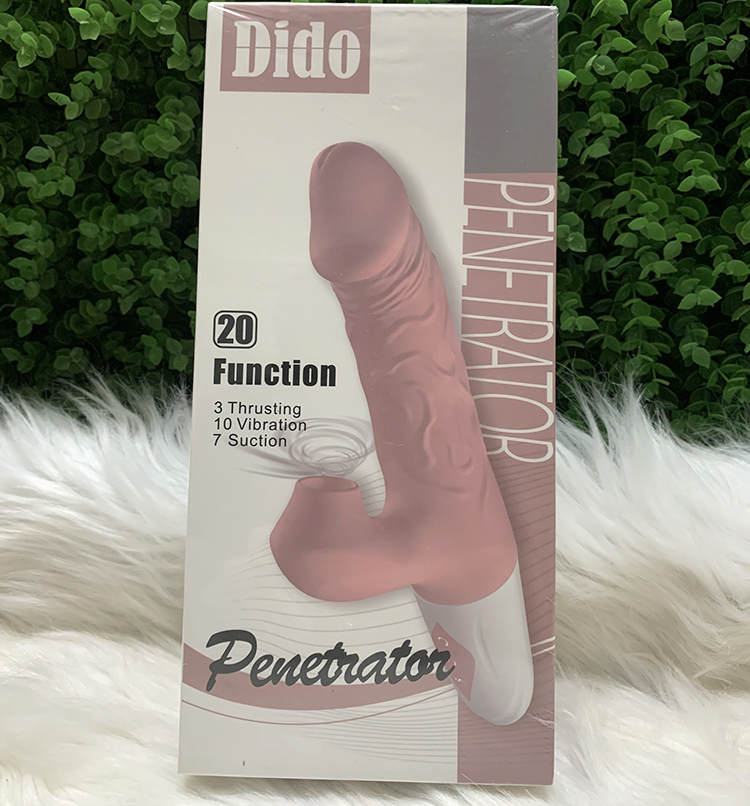 Dương vật giả Penetrator Dido rung thụt hút