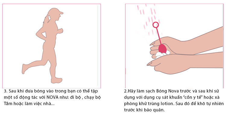 Svakom Nova Ball bóng tập cơ kegel giúp se khít âm đạo