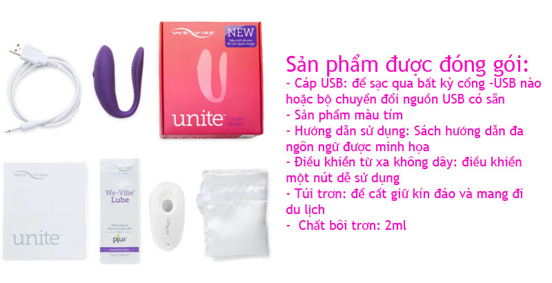 Máy rung massage điểm g Wevibe Unite 2.0